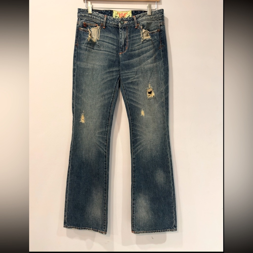 Double A women's Vintage Low Rise Denim